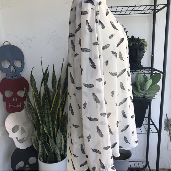 MERONA feather blouse ! - Picture 8 of 12